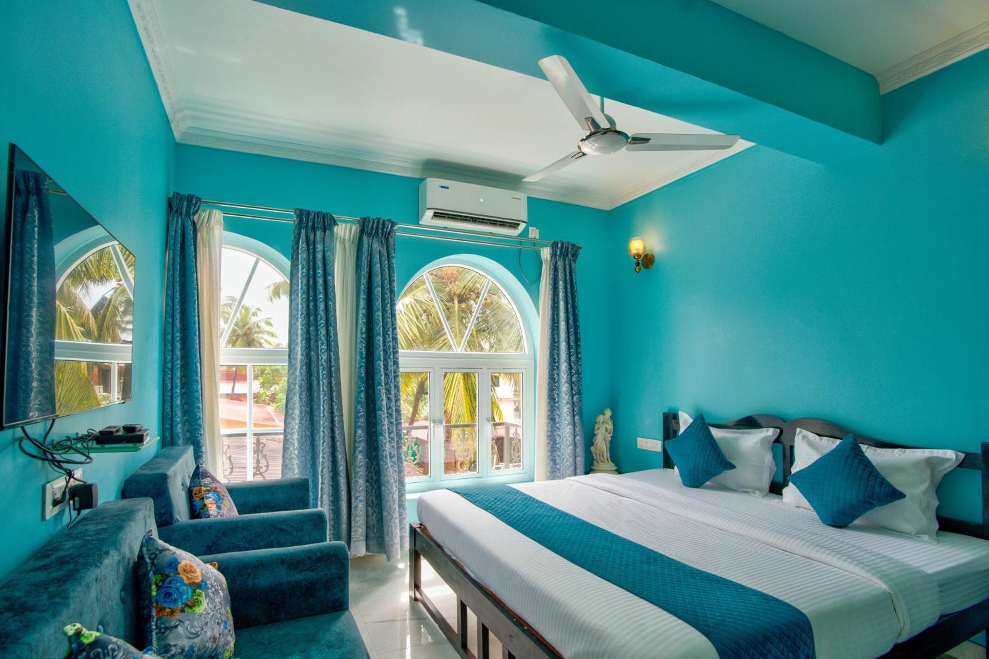 Candolim Beach White Residency Baga Bagian luar foto